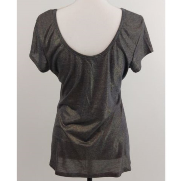 DEB Sheer Metalic Skull & Bones T Shirt - Picture 4 of 6